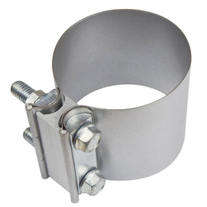 2" - 5" Butt Joint Exhaust Band Clamp -  Aluminium Steel