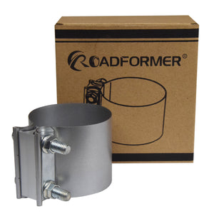 2" - 5" Butt Joint Exhaust Band Clamp -  Aluminium Steel